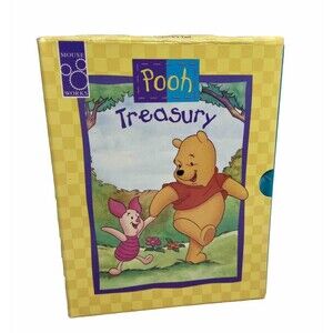 Mouse Works Treasury of Winnie the Pooh-Boxed 3 Volumes With Book Sleeve